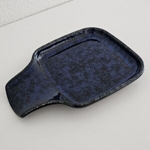 Vancasso Spoon Rest for Kitchen Square Ceramic Spoon Holder for Stove Top